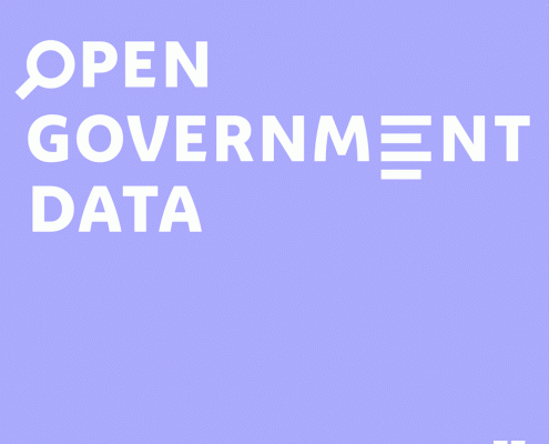 Schriftzug Open Government Data