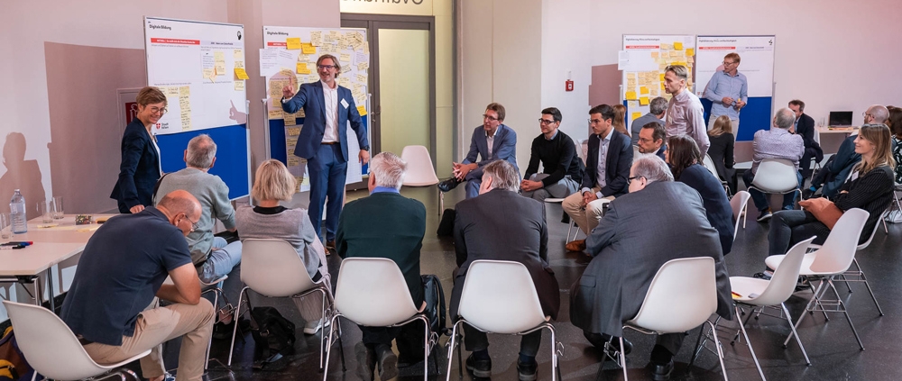 Publikum bei einem Vortrag