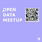 Open Data Meetup & QR Code zur Umfrage