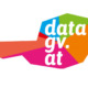 Logo in Österreich-Form, Schriftzug data.gv.at